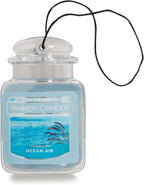 Yankee Candle Car Jar Ultimate, Ocean Air, 0.96 OZ (Pack of 4)