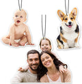 Instafreshener Custom Hanging Air Freshener | Custom Cut | Custom Air Fresheners with Picture or Text for Car, Closet, Bathroom, Locker & Office Décor