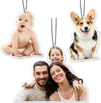 Instafreshener Custom Hanging Air Freshener | Custom Cut | Custom Air Fresheners with Picture or Text for Car, Closet, Bathroom, Locker & Office Décor