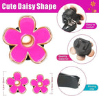 Cute Pink Car Accessories for Women Teens Girls 6pcs Boho Flowers Cars Air Fresheners Vent Clips Girly Automotive Truck Smell Freshener Gadgets Diffuser Aesthetic Decor Valentines Gifts for Her Women