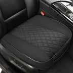West Llama Front Car Seat Cover Protector, Comfortable Velvet Bottom Seat Cover Fits 95% of Vehicles,Cars,SUVs,Sedans,21.26 × 20.86 Inch(1PC-Black)