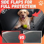 Doggie World Dog Car Seat Cover for Back Seat for Cars & SUVs - Durable Pet Car Seat Cover Backseat Protector, Nonslip Dog Hammock for Car, Waterproof Scratchproof Rear Seat Cover Against Dirt, Fur