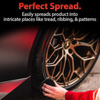 Adam's Polishes Pro Tire Hex Grip Applicator - Tire Shine Car Detailing Foam Sponge Tool | Car Cleaning Supplies After Car Wash leaner | for Vinyl Rubber & Trim Accessories | Wheel & Rim Cleaner