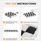 Backseat Dog Bed Mat for Car, Non-Slip Dog Bed for Car Back Seat, Soft & Cozy Dogs Blanket, Washable Travel Pet Mat Seat Protector for Cars, SUVs, Trucks