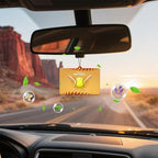 HINFKA 10-1000 Pcs Custom Air Fresheners with Picture – Personalized Double-Sided Car Freshener with Logo or Photo, Bulk Customized Gifts for Business Events and Branding (Horizontal, Personalized)