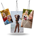 Custom Air Fresheners with Picture, Personalized Air Freshener, Custom Car Freshener, Dangle It Air Freshener for Car, Air Fresheners Custom with Picture (Rectangle)