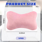 2PCS Car Headrest Pillow,Soft & Comfortable Car Neck Pillow for Driving Fatigue Relieve,All-Season Universal Cars Head Rest Pillows Automotive Interlor Accessorles for Cars (Pink/2PCS)