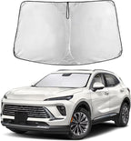 EcoNour Windshield Sunshade Compatible for Buick Envision 2021-2024 2025 2026, Sun Visor for Front Windshield & Window Sun Shade Cover, UV Heat Blocker & Protector, Car Accessories
