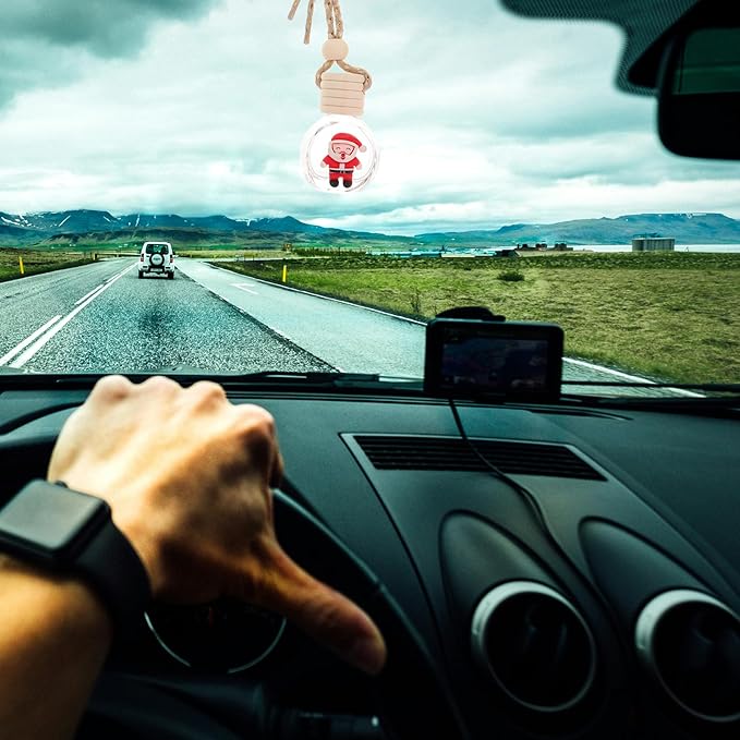 Mobestech 20 Pcs Car Aromatherapy Pendant Air Car Fresheners Hanging Oil Diffusers Hanging Diffuser Pendant Aromatherapy Essential Oil Diffuser Diffusers Glass