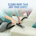 Hoover PowerScrub Deluxe Carpet Cleaner Machine, Upright Shampooer, FH50150NC + Hoover Oxy Deep Cleaning Carpet Shampoo, 116 oz Formula, AH31936