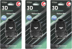 FH Group Air Freshener Vent Clips, Mini Car Seat Covers Design, (Hudson Mist Scent)-3PK