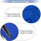 Golf Cart Seat Covers, Breathable Golf Seat Towel Blanket, Keeps Seats Dry & Comfortable in All Weather, Universal 51"x30" for EZGO, Yamaha, Club Car and More 2/4-seats Cart, Solid Dark Blue