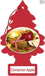 Car Freshner Trees 32038 Cinnamn Apple 3pk Little Tree