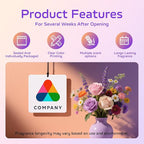HINFKA 10-1000 Pcs Custom Air Fresheners with Picture – Personalized Double-Sided Photo or Logo Bulk Air Freshener, Customized Gifts for Corporate and Business Branding