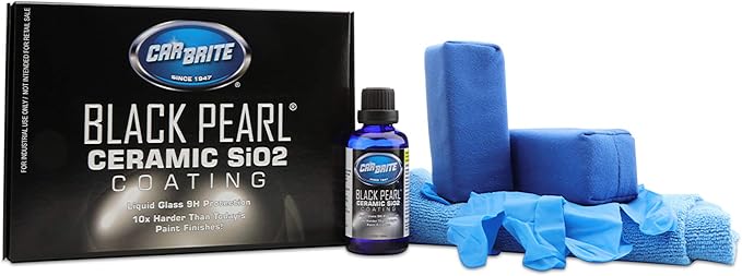 CAR BRITE Black Pearl SiO2 Ceramic Coating Kit