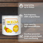 Car Air Freshener: Pineapple Scent Liquid Cans | Odor Elimination | Interior Deodorizer | 45days Long-Lasting Fragrance | Smoke Smell Remover | For Auto Home | 120g | 1 pack