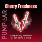 PumpCar 2 pieces Ninja Kunai double-sided hanging Japanese anime cherry-scented One Piece car air freshener Cool for rearview mirror Car Interior Accessories Household Gifts