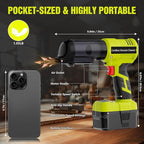 3 in 1 Handheld Vacuum Cordless Compatible with Ryobi 18V Battery, Wet&Dry Car Vacuum Portable Cordless with 22000Pa Blowing Function for Garage, Offices and Pet Messes (Tool Only)