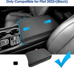 2023-2025 2026 Pilot Accessories Center Console Cover for Honda Pilot (LX/Sport/EX-L/TrailSport/Touring/Elite/Black Edition), Waterproof&Comfy Leather Armrest Cover 2026 2025 Pilot Accessories