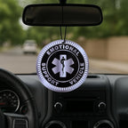 Emotional Support Vehicle Air Freshener – 2-Pack Pine Scented Car Hanging Fresheners – 7cm Funny Auto Accessory for Cars, Trucks, SUVs, RVs