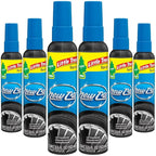 LITTLE TREES Car Air Freshener | Spray Provides a Long-Lasting Scent for Auto or Home | On-the-go Freshness | New Car Scent, 6 Air Fresheners