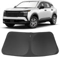 Windshield Sun Shade Custom Fit for 2025 2026 Nissan Kicks Accessories Foldable Sunshade Sun Blocker Protect Car from Sun Rays & Heat Damage Keep Car Cooler
