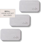 Drift Car Air Freshener - The Original Wood Air Freshener - Car Odor Eliminator - Long Lasting Scent - Metal Clip - Essential Oils - Clean Ingredients - Pine Scent 3 Pack Refill - NO CLIP INCLUDED