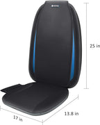 COMFIER Shiatsu Back Massager with Heat, Chair Massage Pad for Back Pain Relief,Massage Seat Cushion for Home or Office Chair Use,Gift for Men,Women