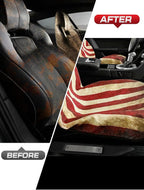 American Flag Car Seat Towel Protector (2-Pack), Waterproof Sweat-Proof Non-Slip Cover for SUV, Truck & Sedan, Patriotic Seat Mat for Gym & Beach, Washable & Easy Install, Ideal Celebration Gift