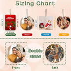 Custom Air Freshener for Car - Double Sided Photo Personalized Car Scents Air Freshener, Smell Air Fresheners With Picture for Wardrobe, Bathroom,Hanging Ornaments (Round-1PCS)
