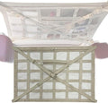 Overhead Car Organizer, Compatible with Ford F-150 XL/Raptor 2010-2025 Car Roof Storage Net Universal Car Ceiling Storage for Camping Storage Bag,Beige-Medium