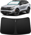 INSAUTO Custom Fit Windshield Sun Shade Accessories for Kia Sportage 2023-2026, Foldable Front Window Sunshade, UV & Heat Reflector, Keeps Interior Cool, Includes Storage Bag