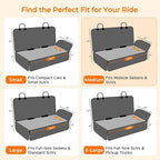 URPOWER Dog Car Seat Cover for Back Seat - Waterproof Car Seat Protector for Child Carseat & Pets, Nonslip Car Seat Covers for Cars, SUVs & Small Trucks