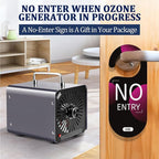 Ozone Generator, 48,000mg/h Commercial Ozone Machine Odor Removal, High Capacity O3 Odor Eliminator Deodorizer with 120Min Timer for Home, Pet, Smoke, Car, Basements for 4000 Square Feet Grey