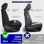 AOMSAZTO Custom Fit Seat Covers for Honda Civic: Hatchback 2022 2023 2024 Sport/LX &Hatchback Hybrid Sport 2025 Full Set Faux Leather Breathable Waterproof Car Seats Covers Beige