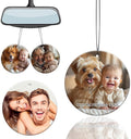 3-500Pcs Custom Air Fresheners with Picture - Personalized Double Sided Photo Text Logo Air Freshener for Car Hotel Business Event Promotion (General, Circle)