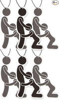 Fresh Fresheners Funny Adult Car Air Freshener 6 Pack Scented with Premium Oils