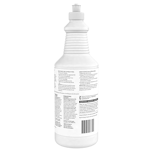 Diversey 95002620 Defoamer Liquid for Carpet Cleaner Extraction Machines, Tanks & AutoScrubbers, Ready-to-Use Squeeze Bottle, 32-Ounce