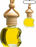 Kabod Lemon Car Air Freshener | Hanging Essential Oil Diffuser | Natural Odor Eliminator | Long-Lasting Fragrance | 10 ml
