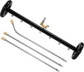 Tool Daily Dual-Function Undercarriage Cleaner, 24 Inch, Water Broom for Pressure Washer with 7 Nozzles, Under Car Washer Attachment, 3 Pcs Extension Wand, 4000 PSI