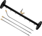 Tool Daily Dual-Function Undercarriage Cleaner, 24 Inch, Water Broom for Pressure Washer with 7 Nozzles, Under Car Washer Attachment, 3 Pcs Extension Wand, 4000 PSI
