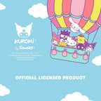 Hello Kitty and Friends Car Air Freshener (Kuromi - Lavender Boba Tea) Hanging Gel Area Deodorizer, Long-Lasting Car Scents Air Freshener, Cute Automotive Sanrio Accessories Decor, 2-Pack