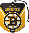 FANMATS NHL - Boston Bruins Air Freshener 2-pk 2.75” x 3.5” -"Spoked-B Logo & Wordmark2
