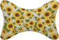 Car Headrest Pillow Compatible with Yellow Sunflowers, Cartoon Neck Pillow for Car, 2 Pcs Comfortable Soft Car Seat Pillow for Driving,Head Rest Cushion, Cute Neck Pillow for Travel