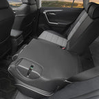 Lolcar Rav4 Seat Covers Custom Fit for Toyota RAV4 Adventure,TRD-Off Road 2019 2020 2021 2022 2023 2024, Leather Truck Seat Cover Full Set for SUV,Faux Leather(Black/Gray)