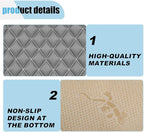 Car Seat Covers, Breathable Comfort Seat Protector Cover, Four Seasons Universal 3D Decompression Front Driver Seat Cover, Anti Slip Car Accessories for Most Vehicle Seats, Office Chairs (Grey)