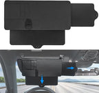 JOYTUTUS Sun Visor Extender, Sun Visor for Car Protects from Anti-Glare, UV Rays, Universal Fit for Car