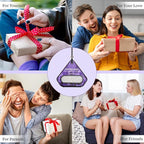 3 Pack Car Air Freshener & Car Deodorizer, Lavender Scented - Long Lasting Hanging Car Air Fresheners for Women & Men, Car Accessories by VUTOLLOSA