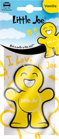 Little Joe 265010 Paper Air Freshener Vanilla Scent, Yellow