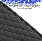Mandark Car Center Console Cover, Microfiber Leather Vehicle Armrest Protector Cushion with 2 Storage Bags, Auto Interior Arm Rest Seat Box Pad Accessories, Universal for SUV, Sedan, Truck (Black)